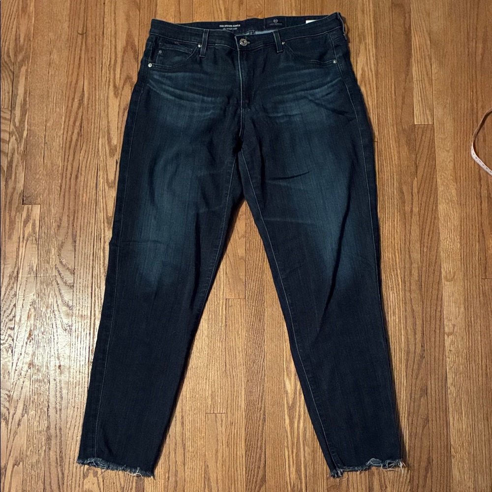AG Adriano Goldschmied Straight Leg Ankle Jeans